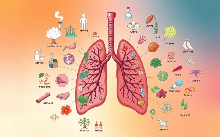 Choroby układu oddechowego - rodzaje