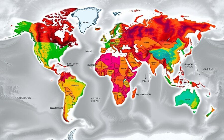 Mapa występowania chorób egzotycznych Mapa występowania chorób egzotycznych