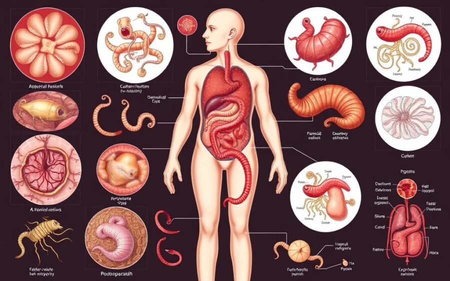 helmintowe choroby pasożytnicze
